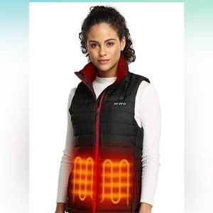 ORORO Women's Lightweight Heated Vest with Battery Pack